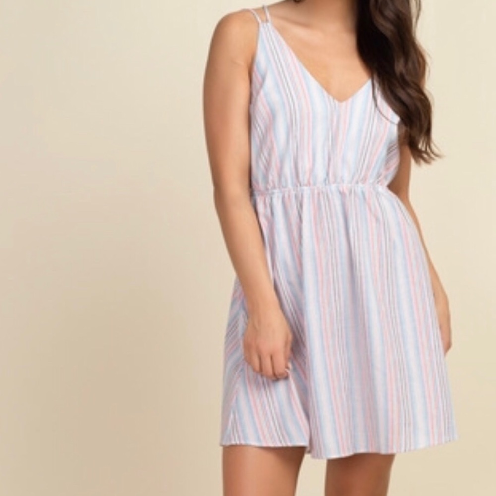 Armora’s | Multi Colored Striped Dress - Picture 3 of 8
